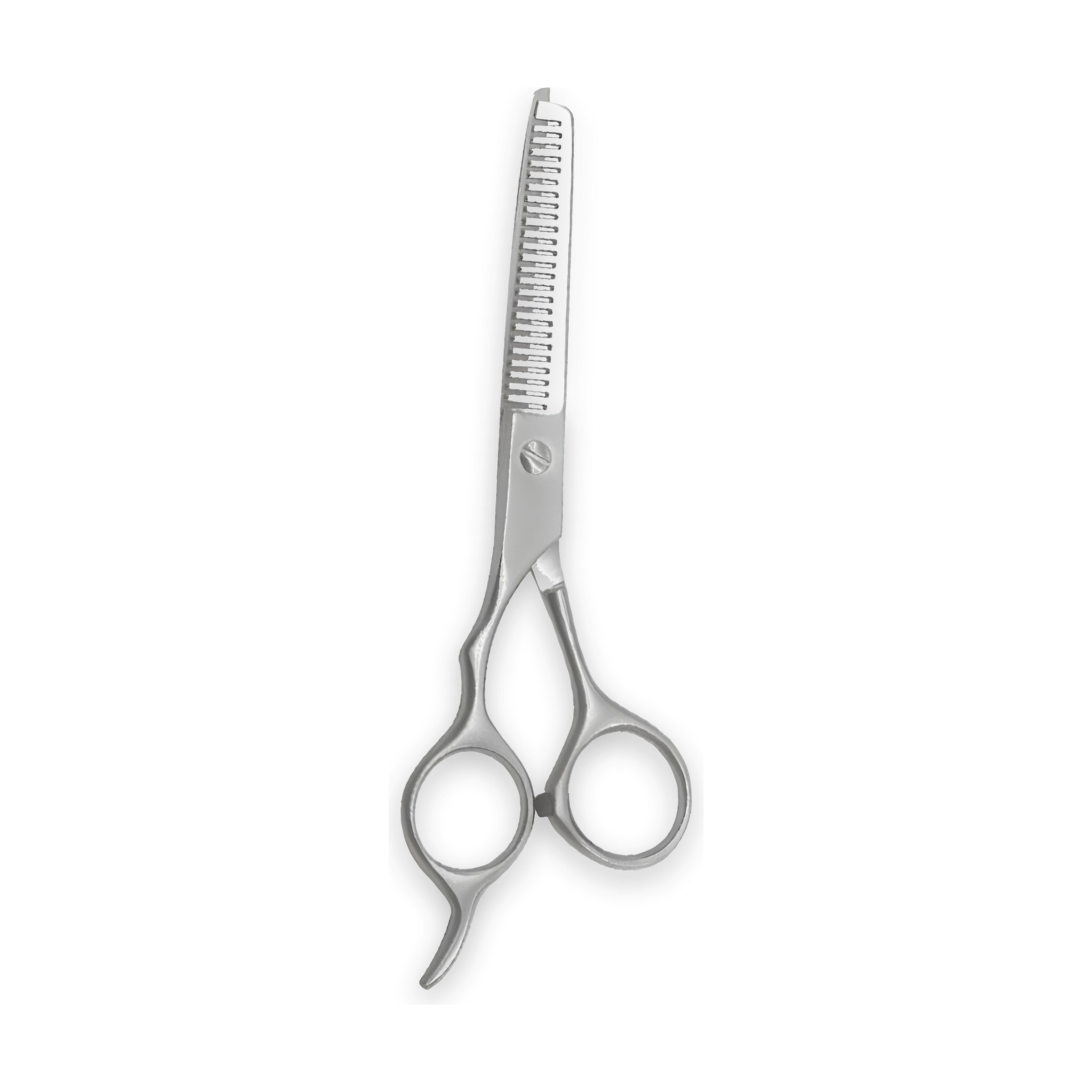 Fine-Tooth Barber Thinning Shears, Straight Handle