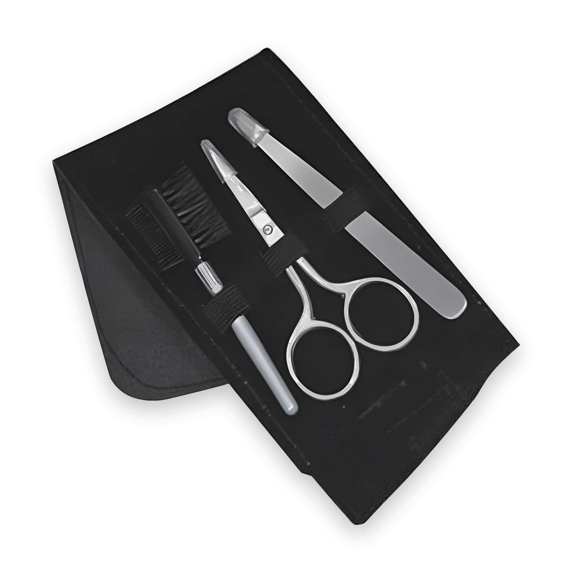 Multi-Tool Manicure Kit in Black Fold-Out Pouch