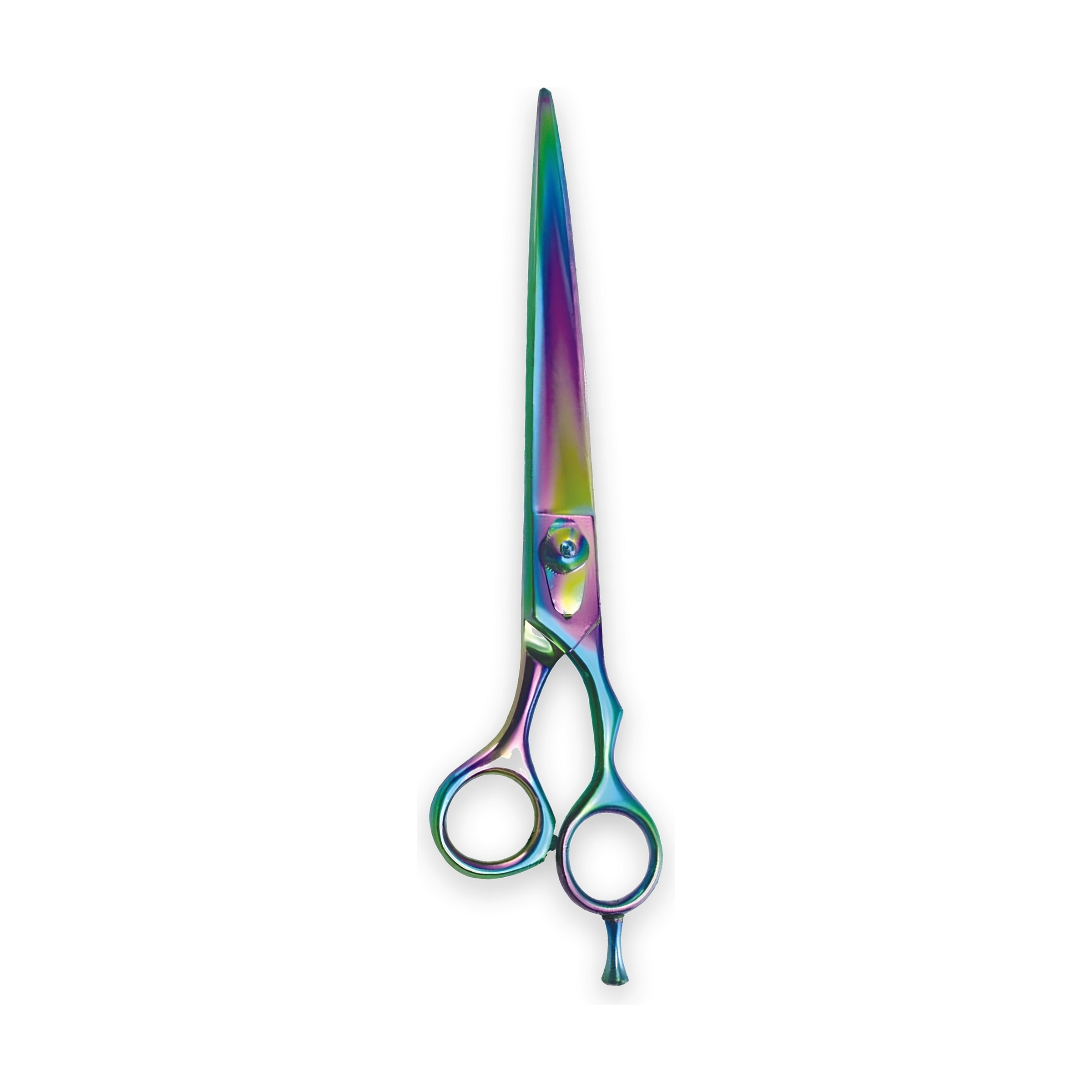 Rainbow Titanium Cutting Shears, Long Blade
