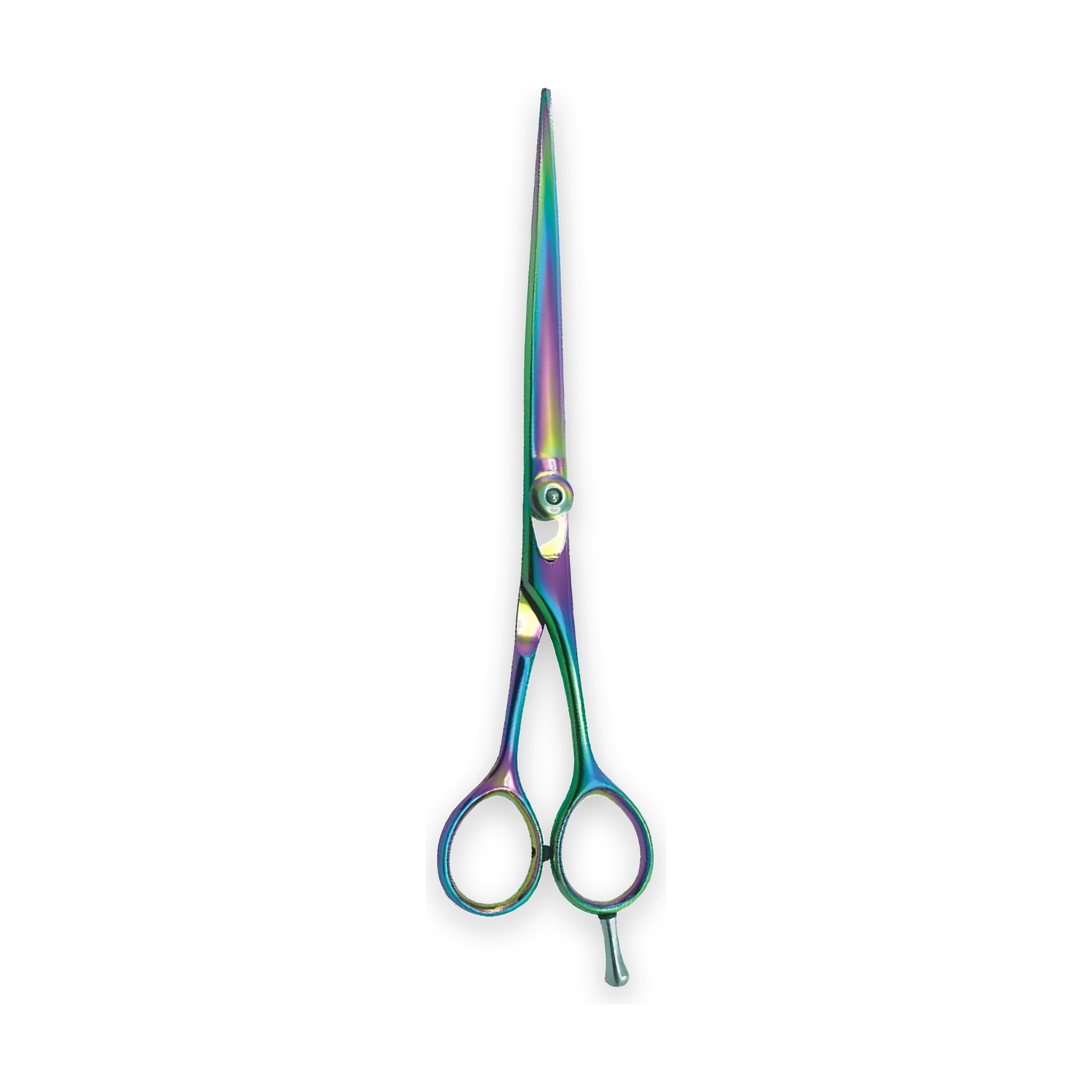 Rainbow Titanium Cutting Shears, Short Blade