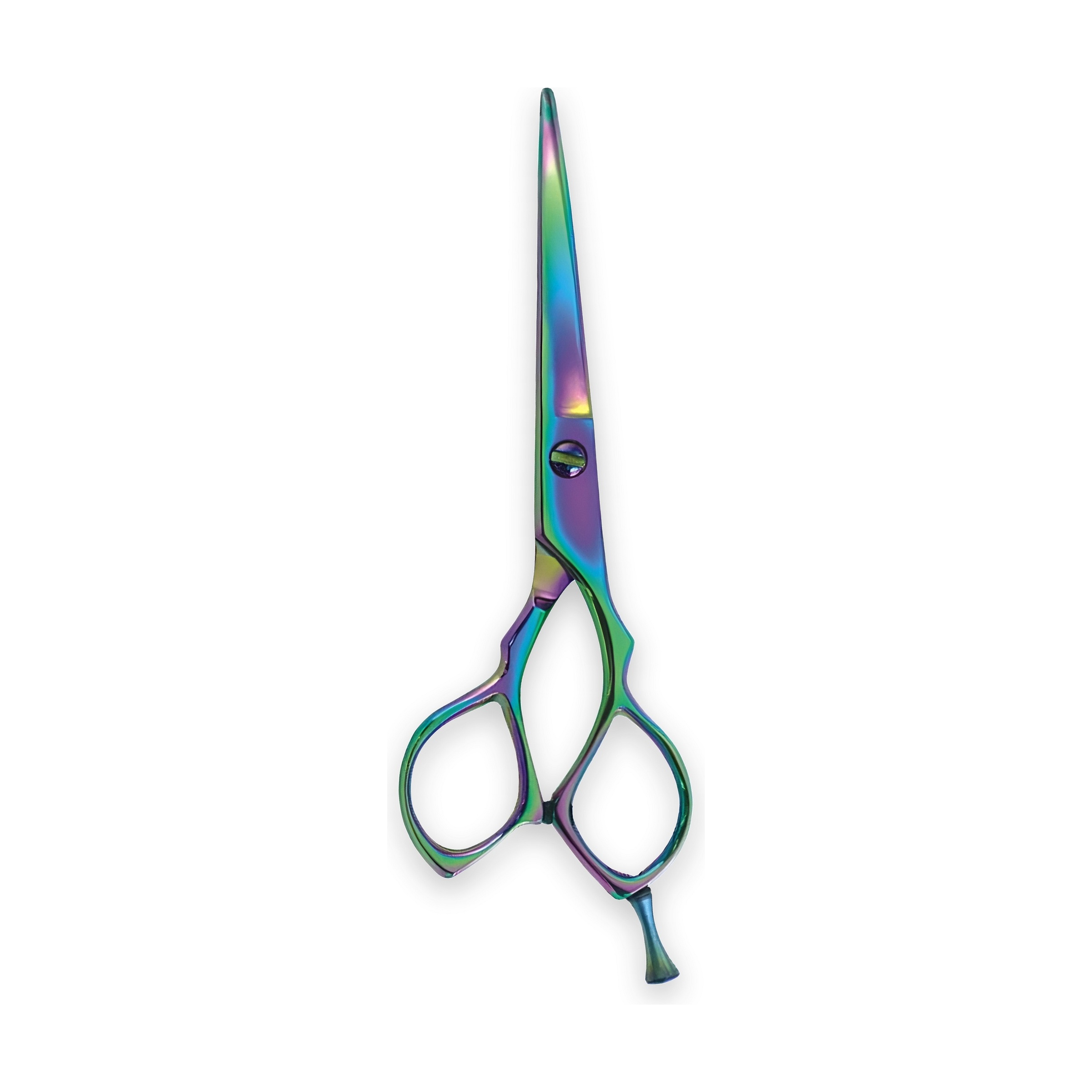 Rainbow Titanium Thinning Shears, Standard Handle