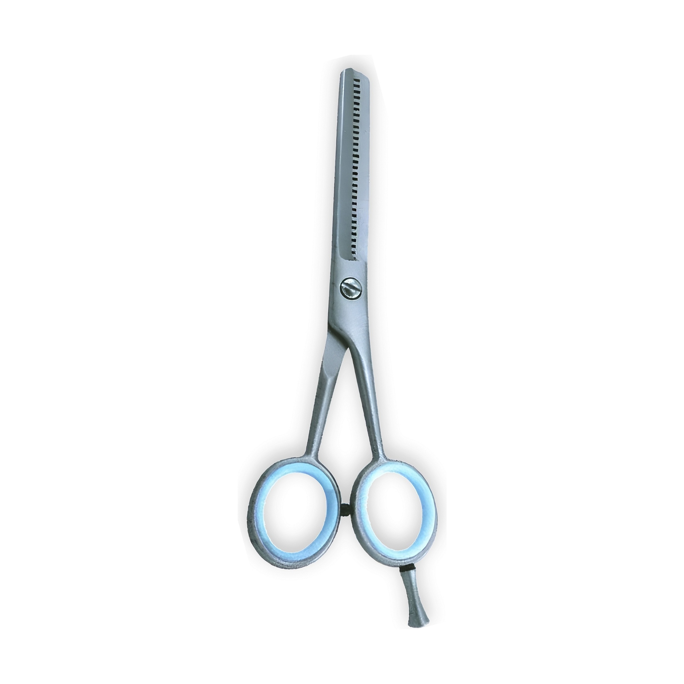 Pale Blue-Ring Razor Edge Scissors