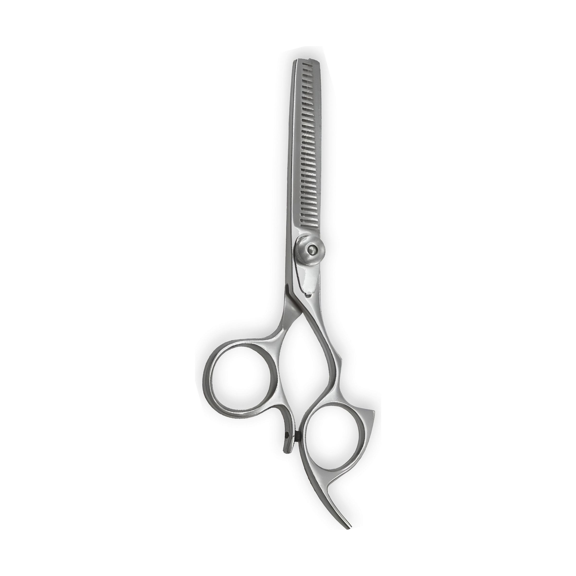 Short-Blade Standard-Handle Razor Edge Thinning Scissors