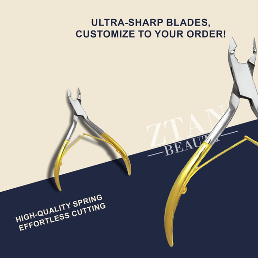 Cuticle nipper 22k Gold