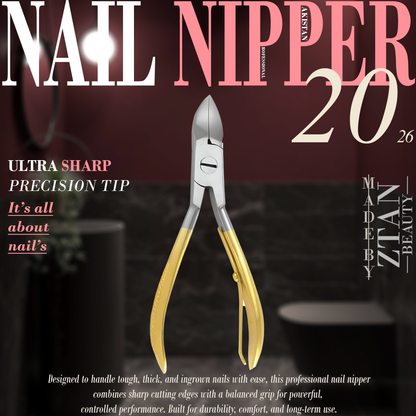 Pro Nail Nipper 22K Gold