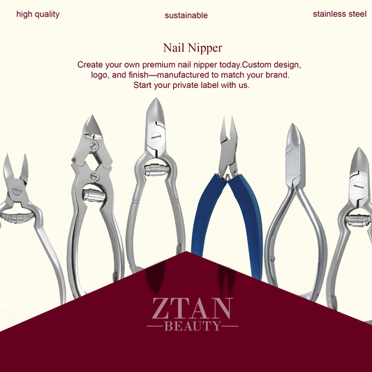 Professional Nail Nipper- Curved Jaw