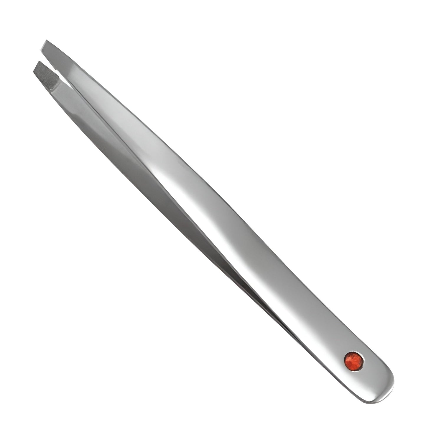 Slant Tip Tweezer with Diamond