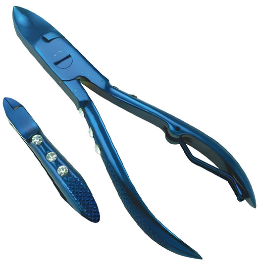 Professional Nail Nipper Blue Coated