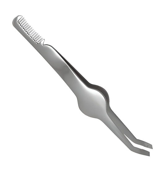 Angled Tweezer With Comb